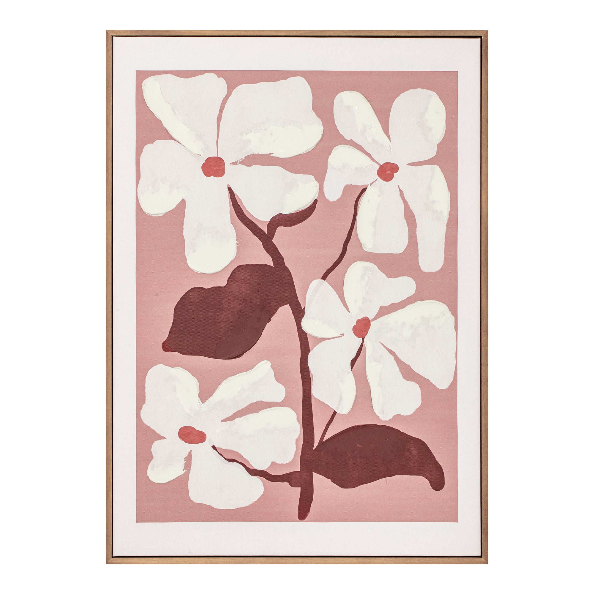 WP-1311-37_Blush_hero Blush Framed Painting | Moe's Home Collection - WP-1311-37 - Image 1