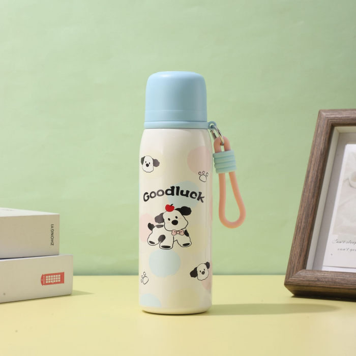 Cartoon bullet-shaped insulated cup047