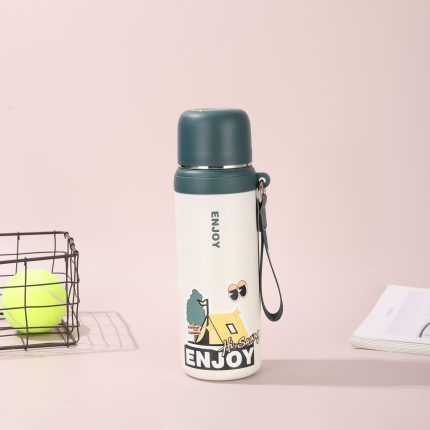 Cartoon bullet-shaped insulated cup036